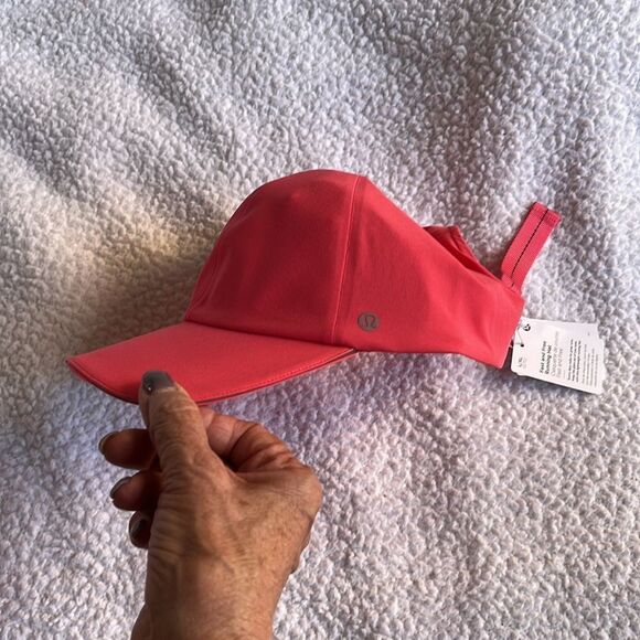 Lululemon Fast and Free Running Hat Size L/XL NWT pink - Picture 2 of 7